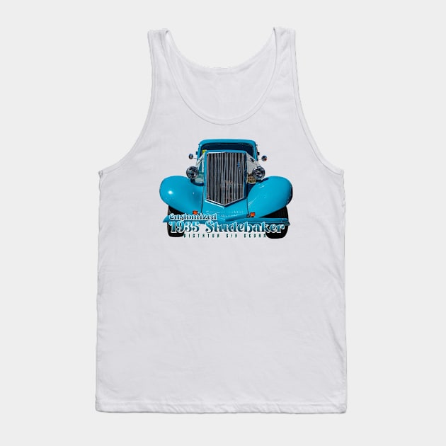 Customized 1935 Studebaker Dictator Six Sedan Tank Top by Gestalt Imagery